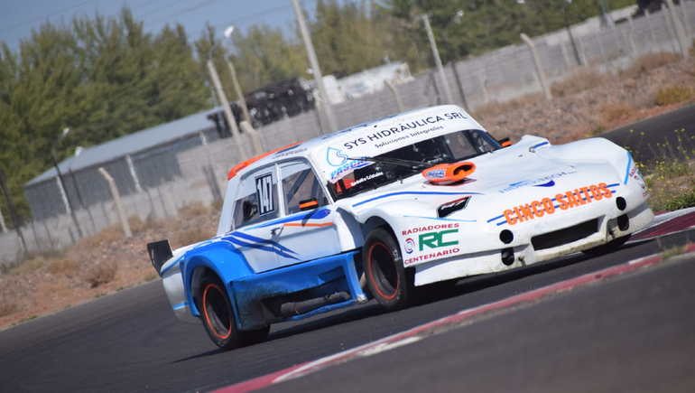 Claudio Sepúlveda piso fuerte en el arranque del TC Neuquino.&nbsp;