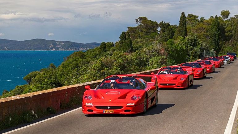 Los encuentros de coleccionistas de Ferrari son un clásico en todo el mundo. Foto: Ferrari | LM Neuquen Los encuentros de coleccionistas de Ferrari son un clásico en todo el mundo. Foto: Ferrari