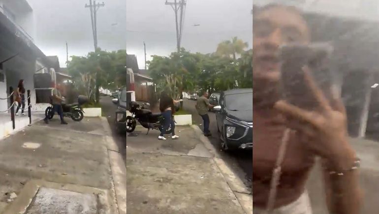 Graban a un funcionario saliendo de un hotel con una mujer en un vehículo oficial: lo descubrió su hija