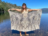 Ain textil natural, es el emprendimiento de la vecina de Aluminé