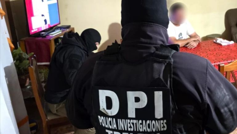 La Jusiticia de Chubut ordenó ocho allanamientos en Trelew y Paso de Indios luego de más de un año de investigación. 