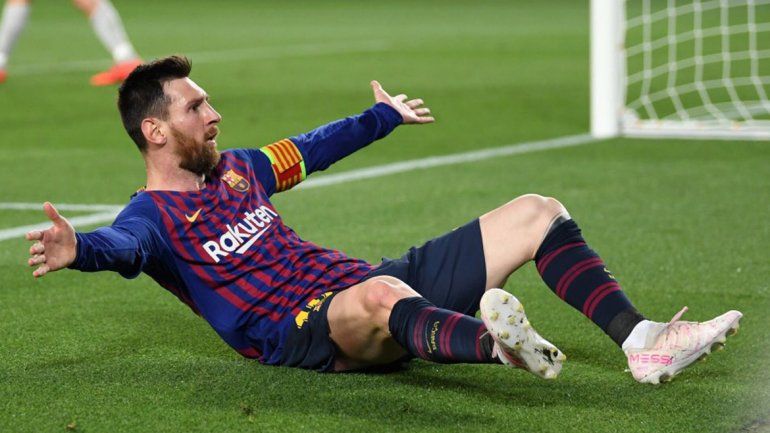 Un tiro libre de Messi, el mejor gol de la Champions League