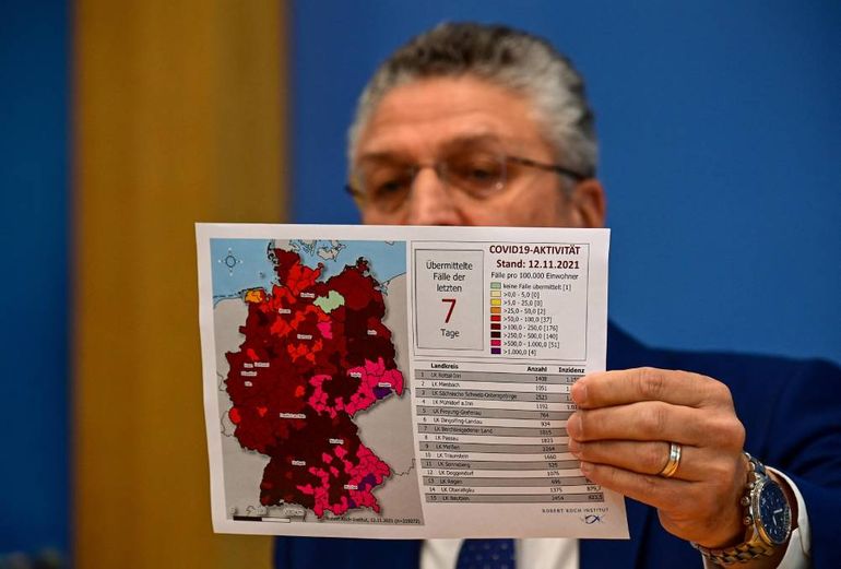 Alemania tuvo su segundo día con más contagios y roza los 5 millones de casos de COVID