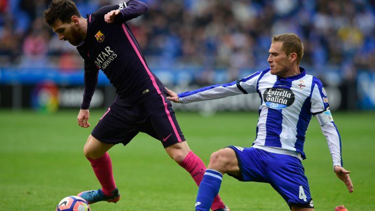 Barcelona perdió 2 a 1 contra La Coruña