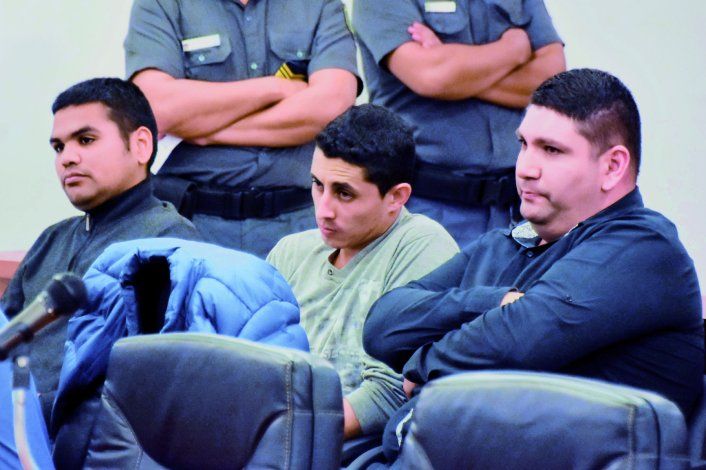 Los tres policías condenados por la golpiza a Facundo Agüero.