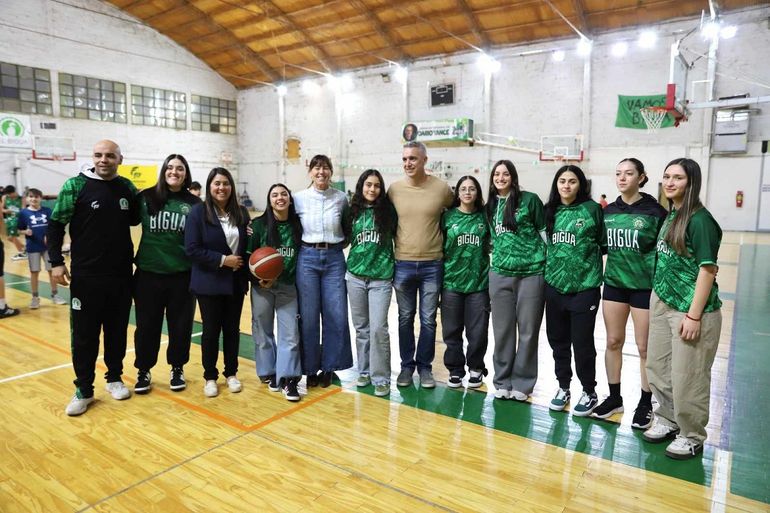 Aporte clave del gobierno provincial para que Biguá juegue la Liga Nacional femenina