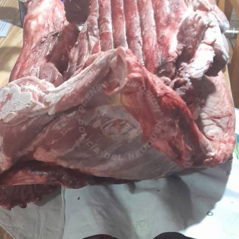 Los cortes de carne del ternero robado el martes eran ofrecidos en las redes sociales.