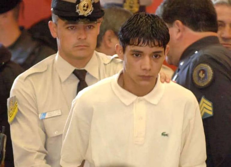 Sergio Miño, cuando partició del secuestro de Axel Blumberg era menos de edad. Foto: Clarín. Sergio Miño, cuando partició del secuestro de Axel Blumberg era menos de edad. Foto: Clarín.