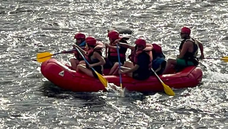 El rafting en el Alto Neuquén ya es una realidad.