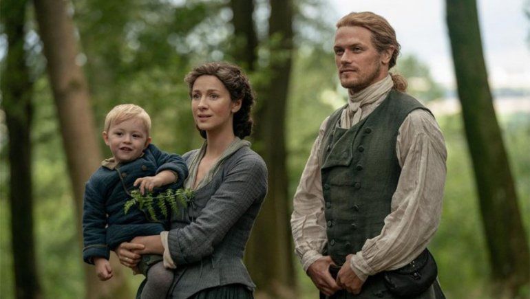 Jamie y Claire son la pareja protagónica de Outlander | Foto: @outlander_starz