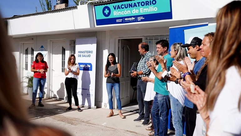Habilitan un nuevo vacunatorio en barrio Rincón de Emilio