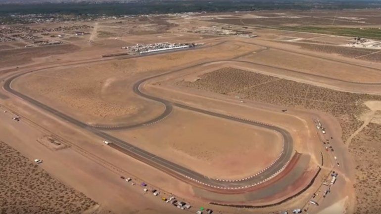 Mirá desde el aire cómo está listo el circuito de Centenario