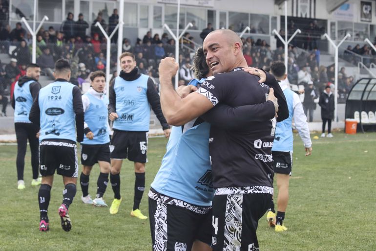 Damián Jara le dio la victoria a Cipolletti contra Germinal la temporada pasada. Foto: Anahí Cárdena