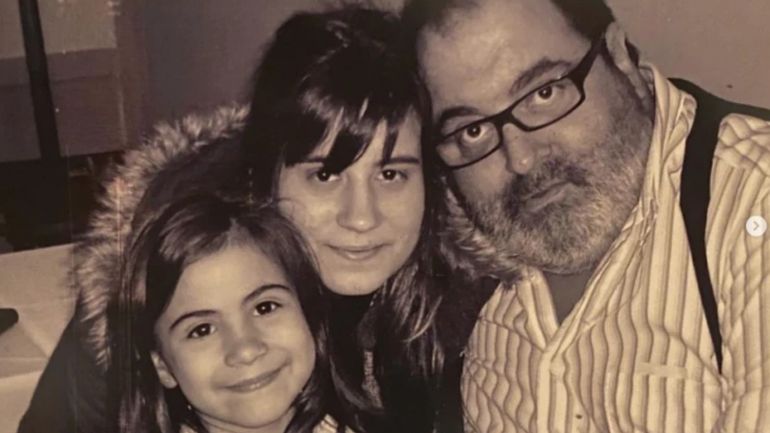 Jorge Lanata y sus hijas Jorge Lanata y sus hijas