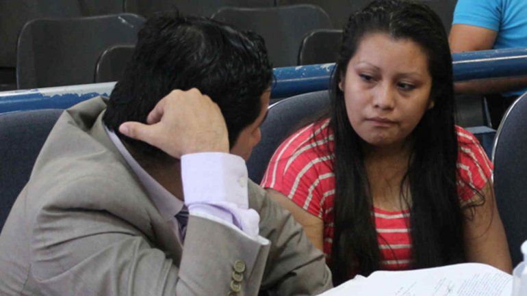 Evelyn dijo que no sabía que estaba embarazada cuando tuvo el aborto.