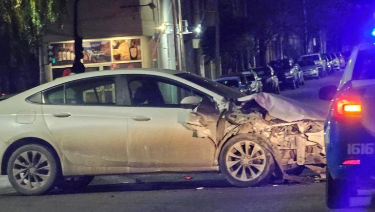 El accidente de tránsito tuvo lugar en calle Alderete