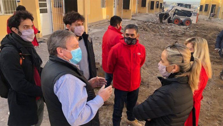 Avanzan con la construcción de 26 viviendas en el Z1