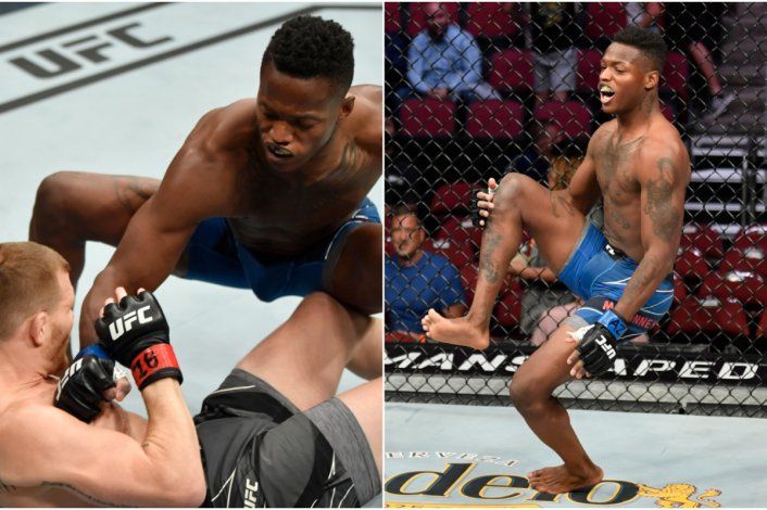 El debutante de la UFC que noqueó en siete segundos y se lesionó en pleno festejo