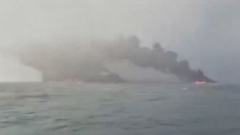 El choque entre barcos en el Mar del Norte se registró cerca de East Yorkshirede Hull, unos 300 kilómetros al norte de Londres El choque entre barcos en el Mar del Norte se registró cerca de East Yorkshirede Hull, unos 300 kilómetros al norte de Londres