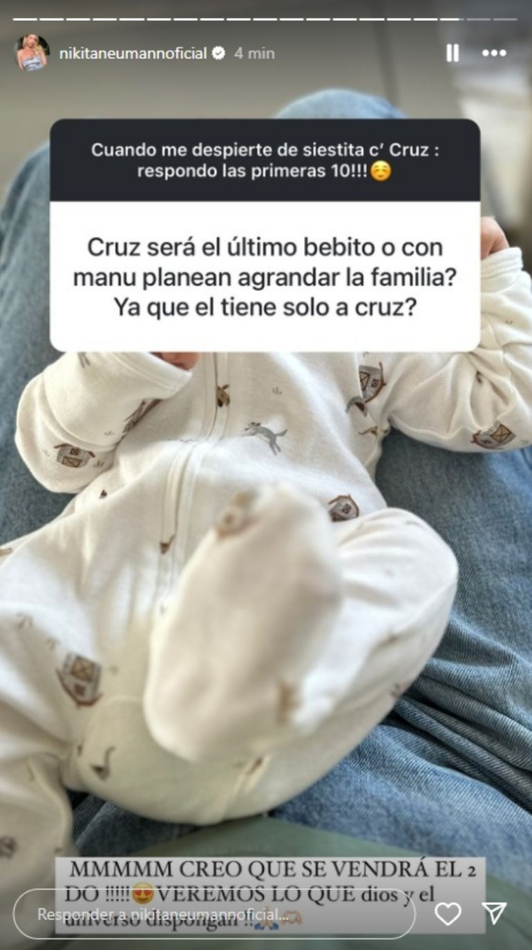 El posteo de Nicole Neumann El posteo de Nicole Neumann