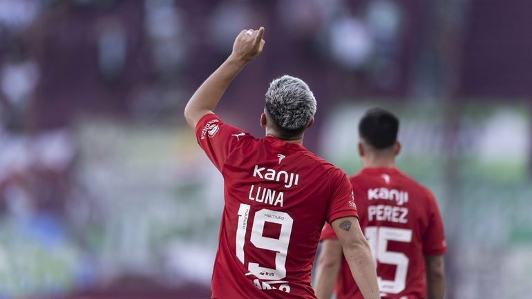 Alex Luna en Independiente Alex Luna en Independiente