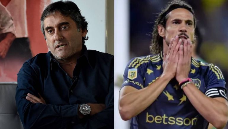 Enzo Francescoli se refirió al presente de Cavani en Boca y sorprendió con su declaración