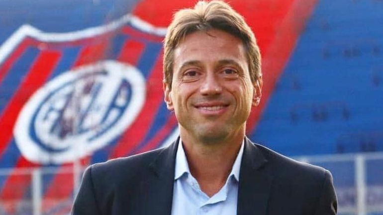 Marcelo Moretti, presidente de San Lorenzo Marcelo Moretti, presidente de San Lorenzo
