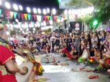 El corso en Haedo terminó en escándalo con peleas y saqueos / Foto Gentileza
