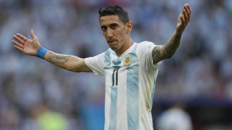 Angelito Di María está que trina con Scaloni.