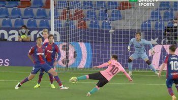 ¡cierren todo! el golazo de tijera de messi en un insuficiente empate ¡cierren todo! el golazo de tijera de messi en un insuficiente empate