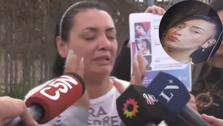 La madre de la adolescente desaparecida fue contundente en su mensaje