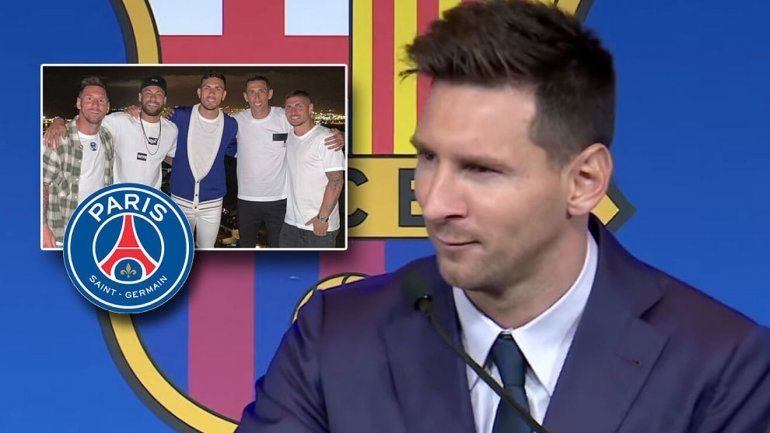 Messi y la polémica foto con los jugadores del PSG: Fue una boludez