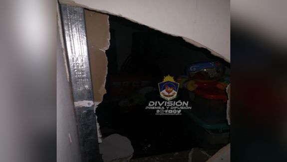 Boquetero detenido mientras robaba un consultorio neuquino