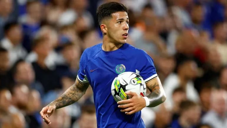 Enzo Fernández demostró la autoridad que tiene en Chelsea.