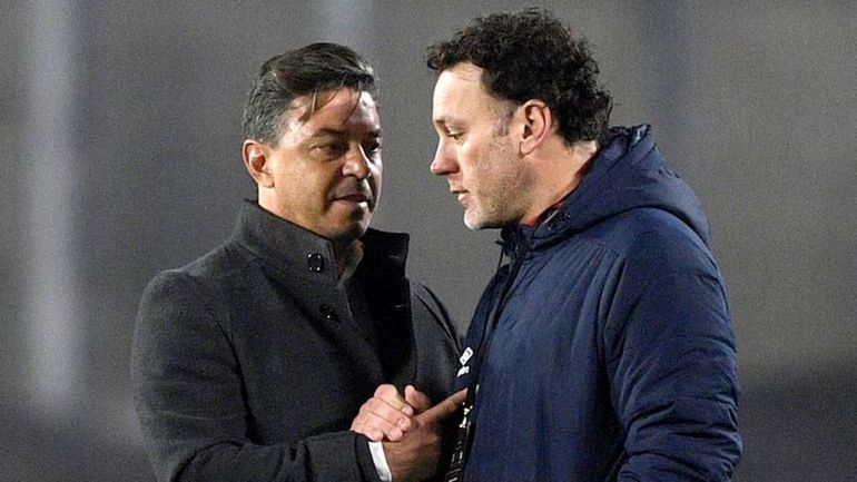 Marcelo Gallardo y Gaby Milito Marcelo Gallardo y Gaby Milito