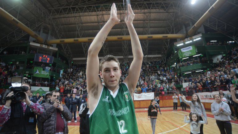 El base del equipo se consagró con el Verde con sólo 19 años.