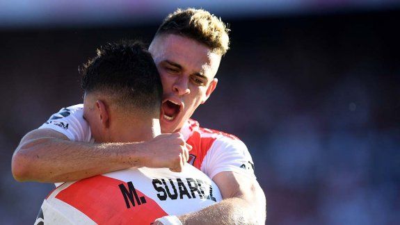 River le ganó a Central Córdoba y se afirmó como líder