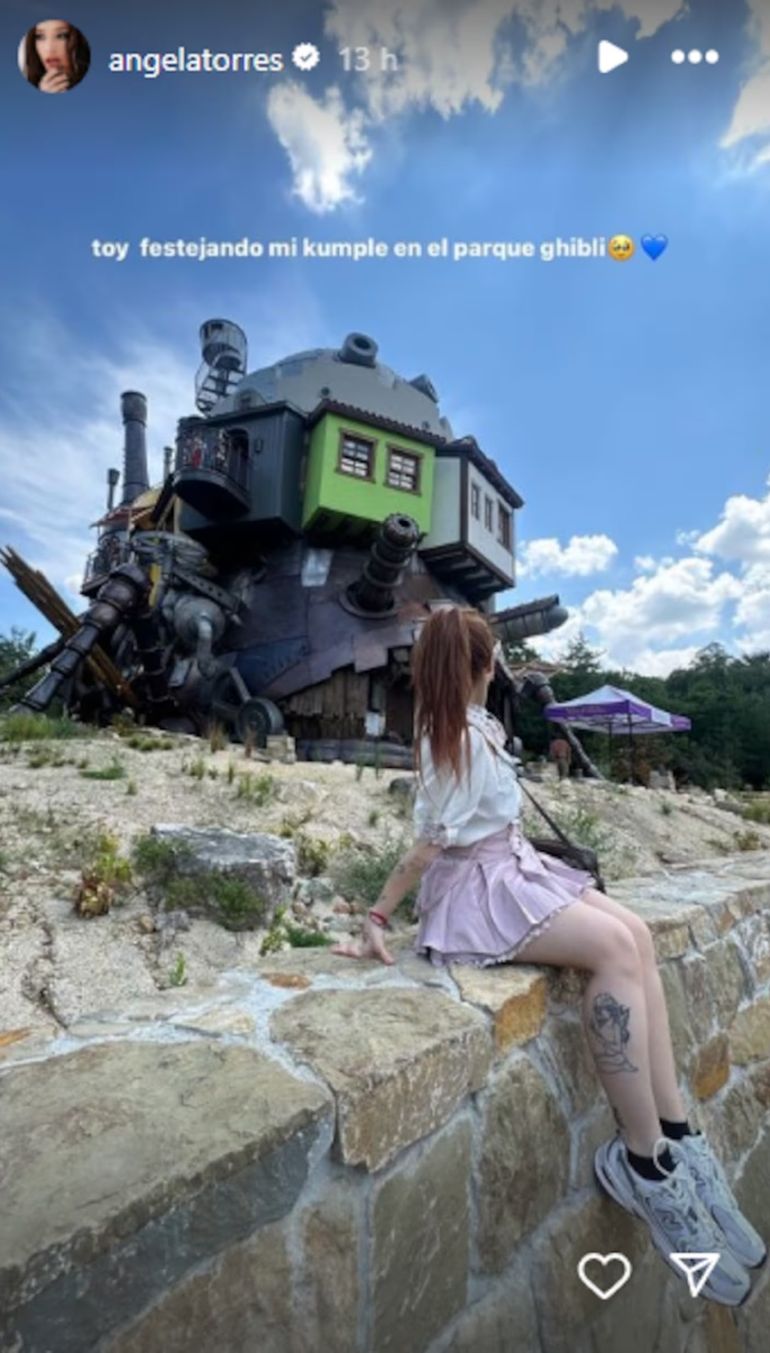 Las vacaciones de Ángela Torres y Rusherking Las vacaciones de Ángela Torres y Rusherking