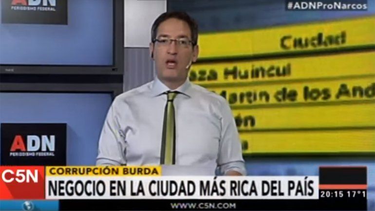 Un informe de C5N denunció corrupción burda en Plaza Huincul