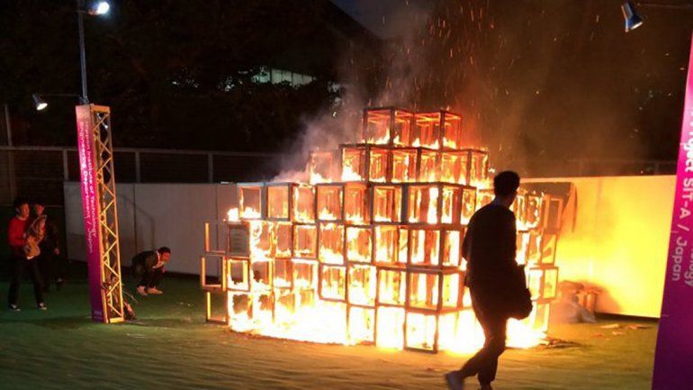 Era una exposición de arte