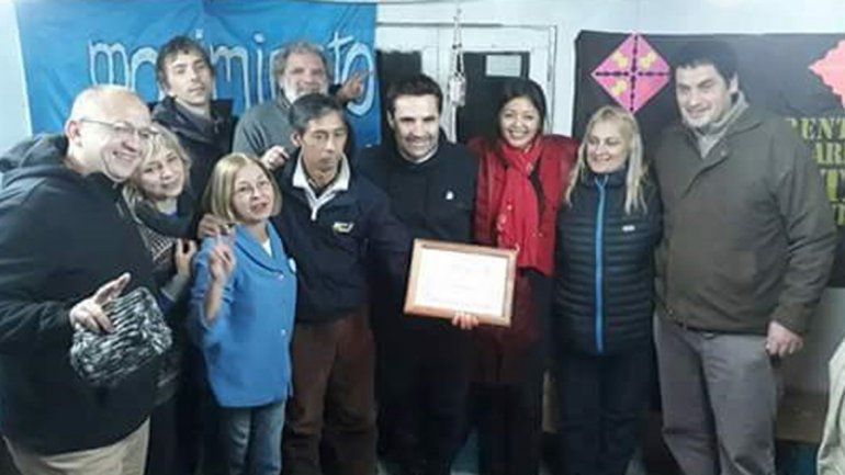 El precandidato a diputado comenzó a recorrer la provincia.