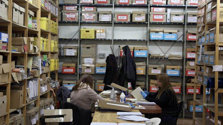 Se toman todos los recaudos para resguardar los documentos.