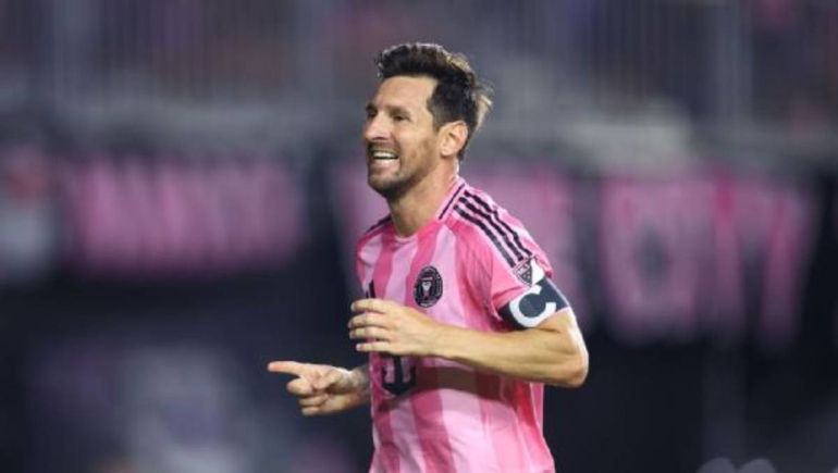 Volvió a ser feliz: Messi dejó atrás su lesión, sumó minutos y marcó un gol para el Inter Miami