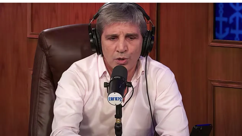 Luis Caputo va a fondo con la suba de tasas de interés.