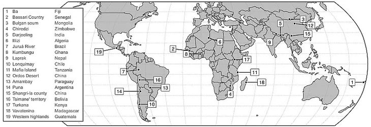 Localización de los lugares de estudio del Instituto de Ciencia y Tecnología Ambientales de la Universidad Autónoma de Barcelona (ICTA-UAB). Localización de los lugares de estudio del Instituto de Ciencia y Tecnología Ambientales de la Universidad Autónoma de Barcelona (ICTA-UAB).