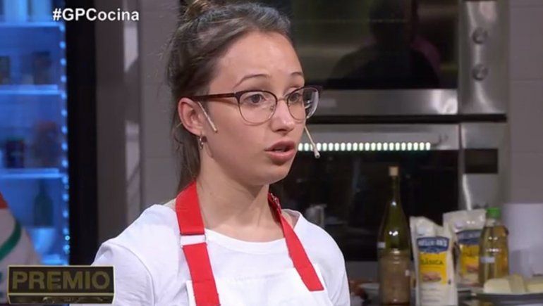 Esta participante de El Gran Premio de la Cocina tiene solo 20 años | Foto: El Trece