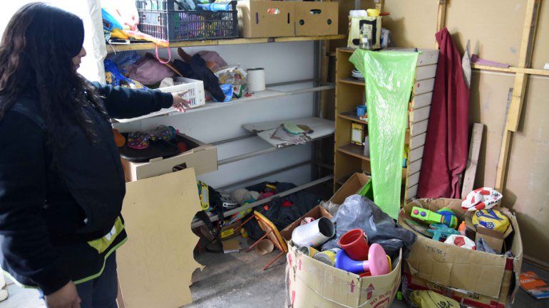 Saquearon un taller del barrio Belén que le da de comer a 24 chicos