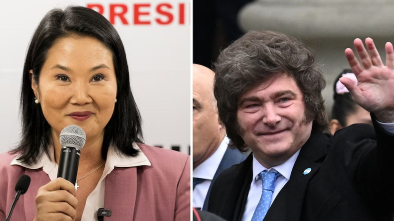 El presidente argentino felcitió a la mandataria electa de Perú. | LM Neuquen El presidente argentino felcitió a la mandataria electa de Perú.