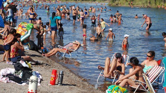 Hubo cuatro rescates en los balnearios el fin de semana