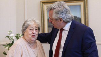 Alberto declaró tres días de duelo nacional por la muerte de Hebe de Bonafini